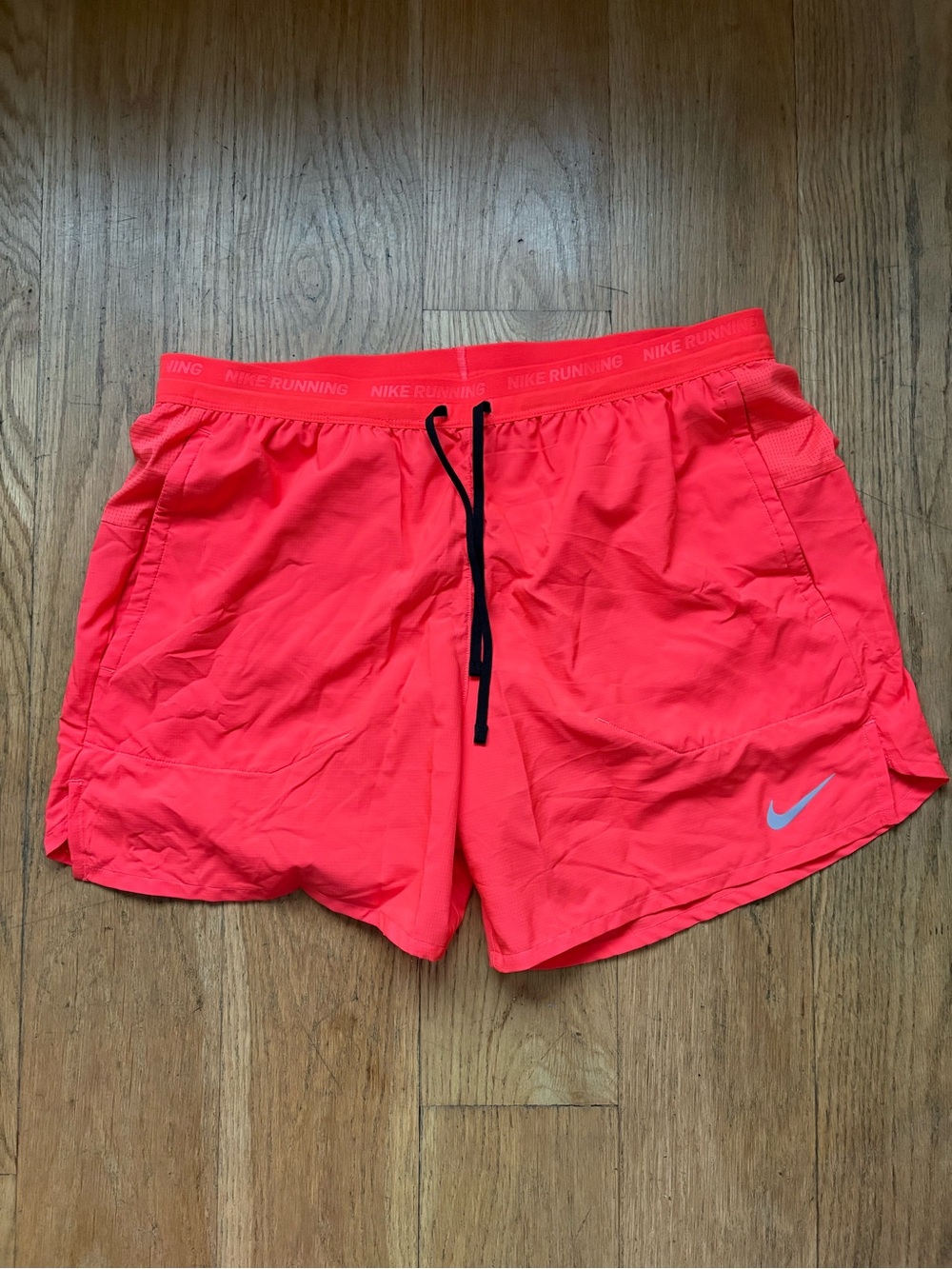 Nike Men’s Dri-Fit Stride 2in1 5” Running Shorts Bright Crimson Size Large